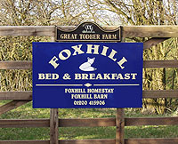 Foxhill Barn offers you Four Star Bed and Breakfast accommodation